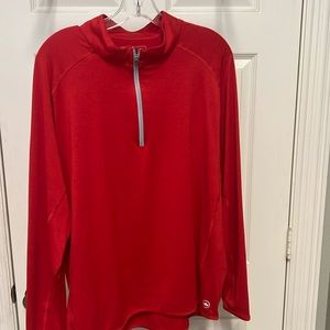 Peter Millar 1/4 Zip, Red, XL.